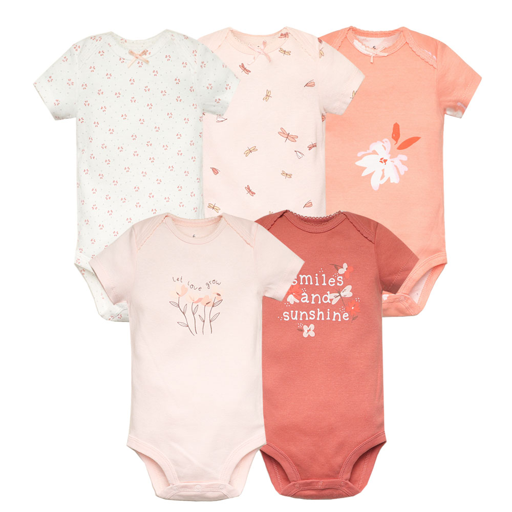 5 adet/grup Bebek Bodysuit Mod - Baby Products Essential incelemesi ve fiyatı
