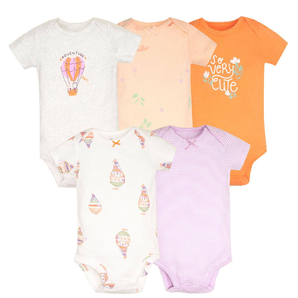 5 adet/grup Bebek Bodysuit Mod - Baby Products Essential incelemesi ve fiyatı