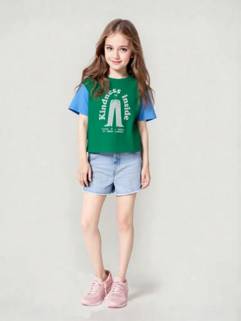 Kore Tarzı Çocuk T-shirt Yaz R - Baby Products Korea incelemesi ve fiyatı