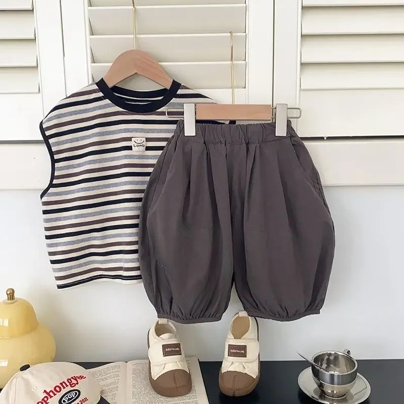 Yaz bebek giysileri setleri 2  - Baby Products Korea incelemesi ve fiyatı